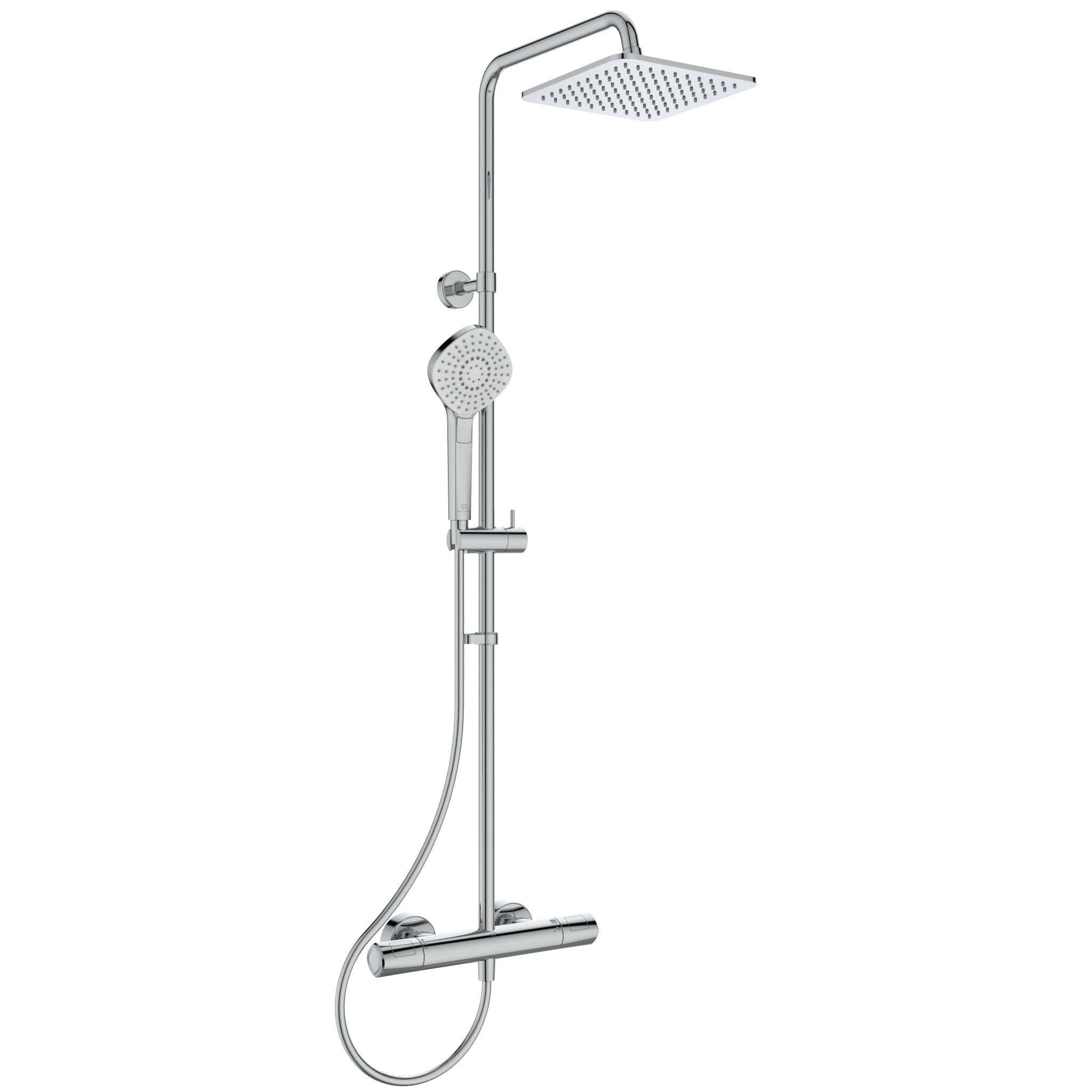 Ceratherm T100 exposed thermostatic bath shower mixer