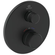 Ceratherm Navigo built-in thermostatic round shower mixer