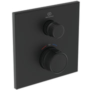 Ceratherm Navigo built-in thermostatic square shower mixer