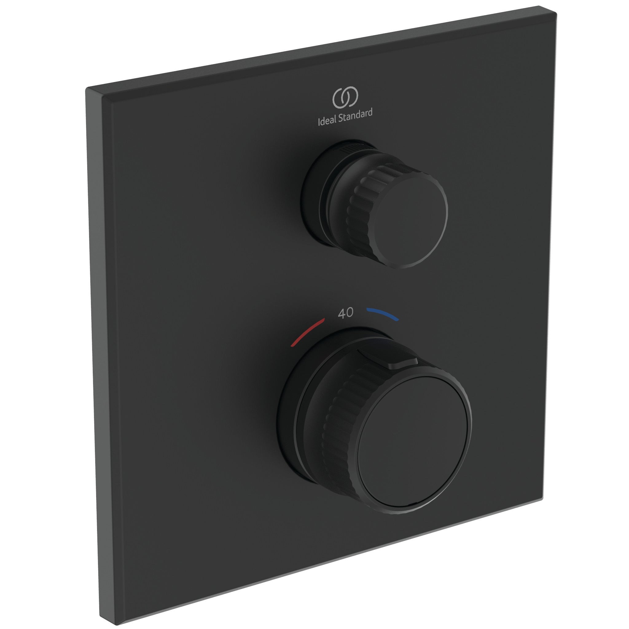 Ceratherm Navigo built-in thermostatic square shower mixer