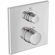 Ceratherm Navigo built-in thermostatic square shower mixer