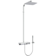 Ceratherm S200 exposed thermostatic wall mounted shelf bath shower mixer