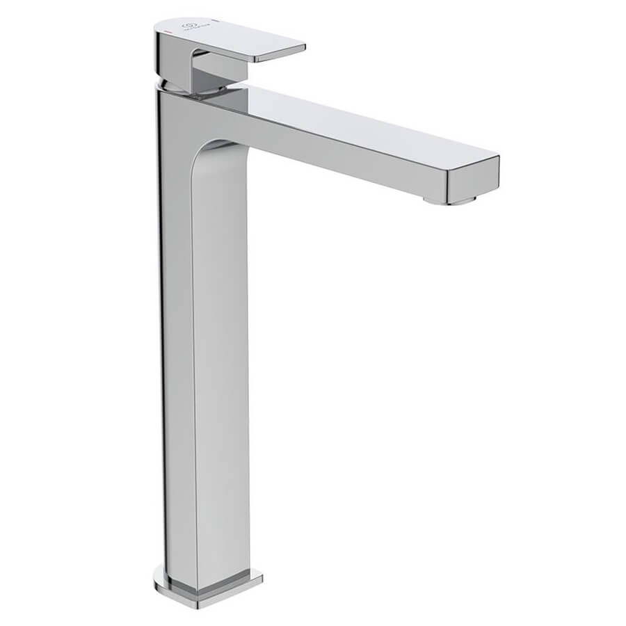 Edge vessel single lever basin mixer
