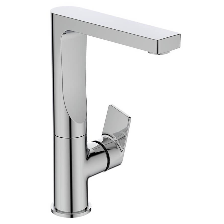 Edge high spout single lever basin mixer