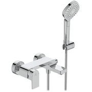 Edge one hole single lever bath shower mixer with shower set