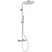 Ceratherm T125 exposed thermostatic wall mounted bath shower mixer