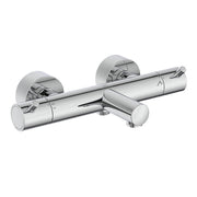 Ceratherm T125 exposed thermostatic wall mounted bath shower mixer