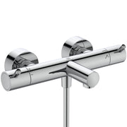 Ceratherm T125 exposed thermostatic deck mounted bath shower mixer