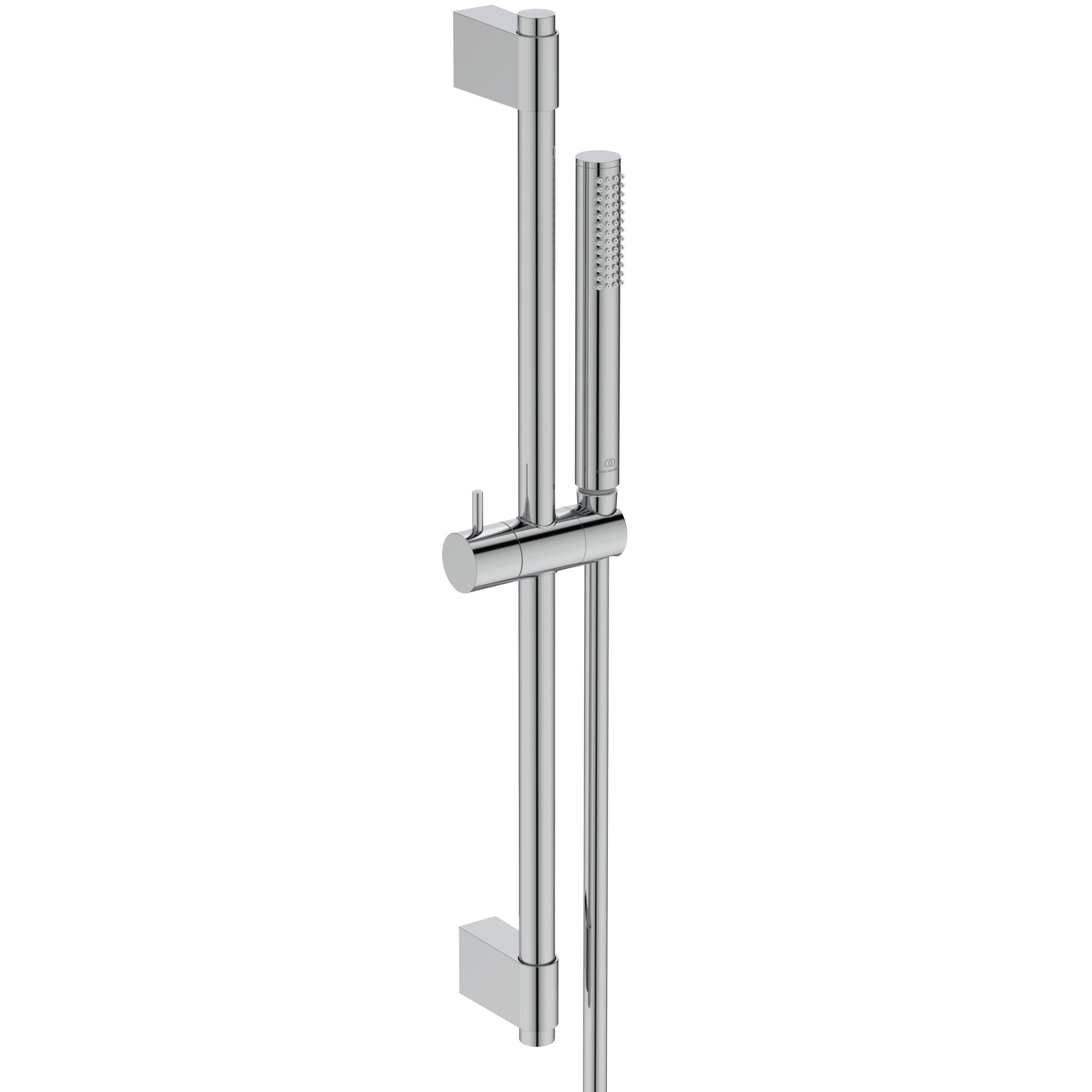 Idealrain stick shower kit with single function handspray, rail and 1.75m IdealFlex hose