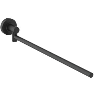 IOM single towel bar (370mm) - silk black