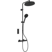 Ceratherm T125+ exposed thermostatic Shower system, 3 function