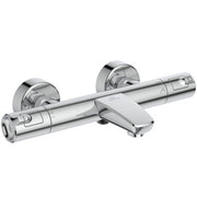 Ceratherm T50 exposed thermostatic wall mounted bath shower mixer