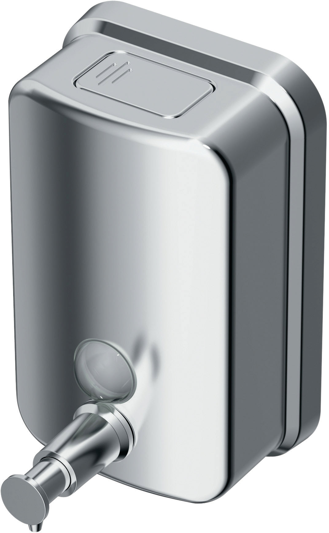 IOM wall mounted soap dispenser - stainless steel