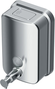 IOM wall mounted soap dispenser - stainless steel