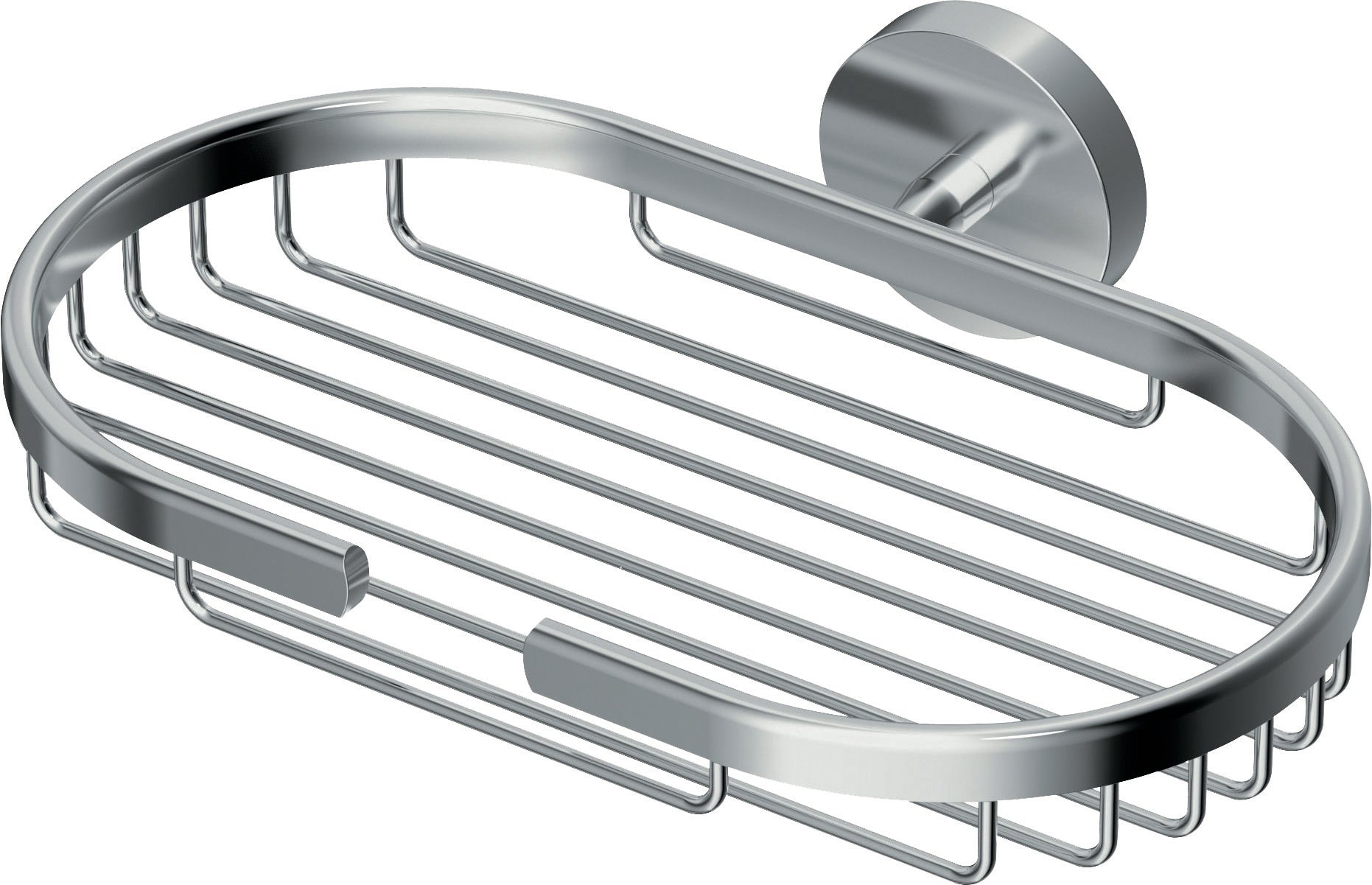 IOM soap basket - chrome