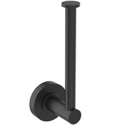 IOM spare toilet roll holder without cover, silk black finish