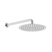 Aquablade 300mm (12") Round Easy Clean Slimline Shower Head with Arm Chrome