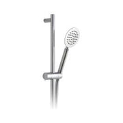 Aquablade Slide Rail Shower Kit with Round Single-Function All Metal Rub-Clean Shower Handset with Cool Touch Handle, 900mm Slide Rail with Twist Control and 150cm Shower Hose Chrome