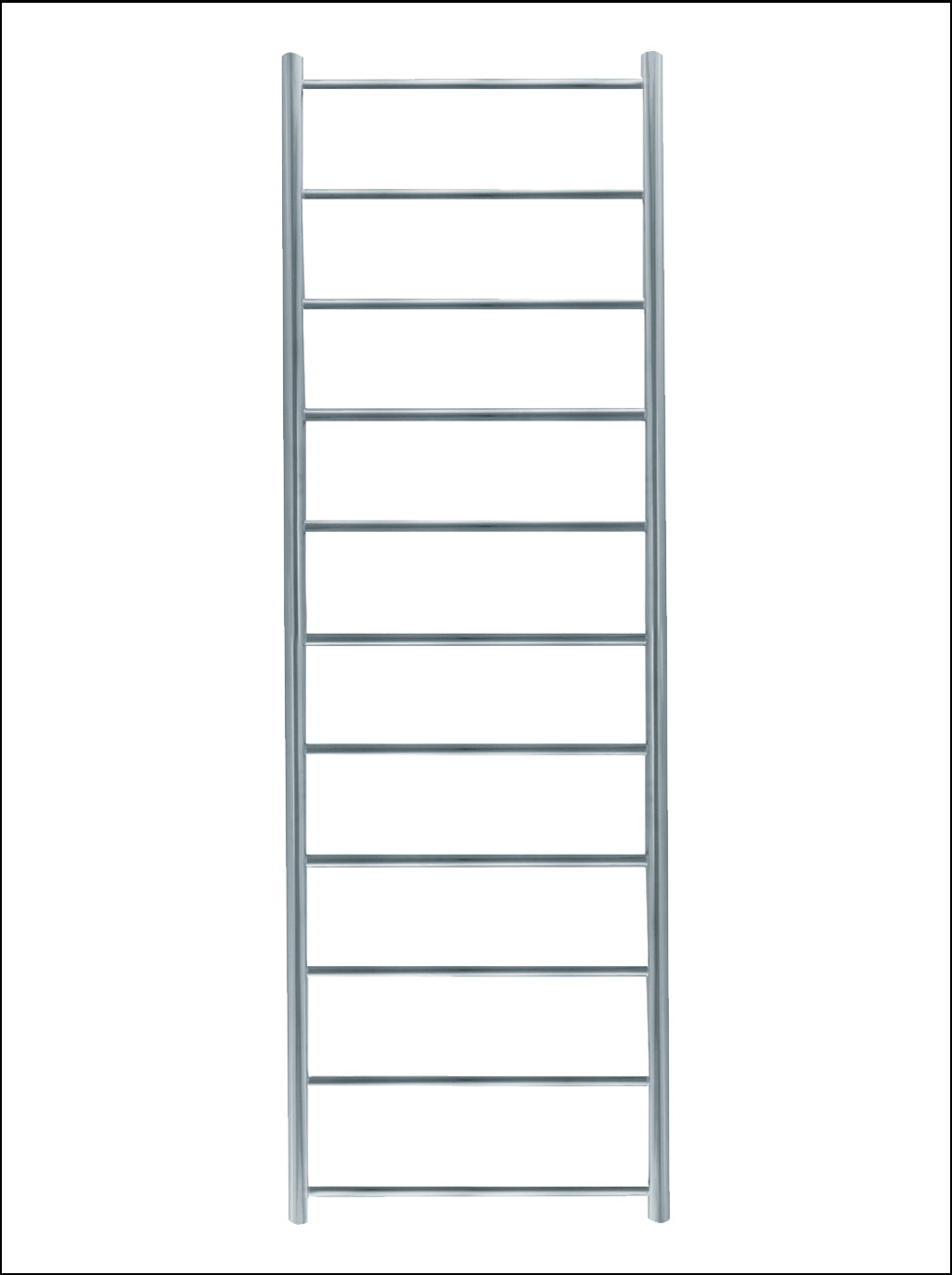 Ardingly Cylindrical Adj Electric Only Towel Rail - 1580x520