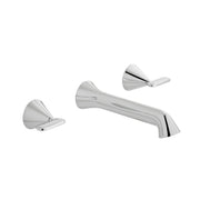 Arrondi 3 Hole Wall Mounted Basin Mixer Lever Handle