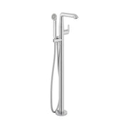 Arrondi Floor Standing Bath Shower Mixer with Shower Kit
