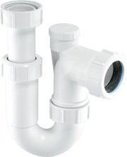 Adjustable Inlet Tubular Swivel Anti-Syphon ‘P’ Trap