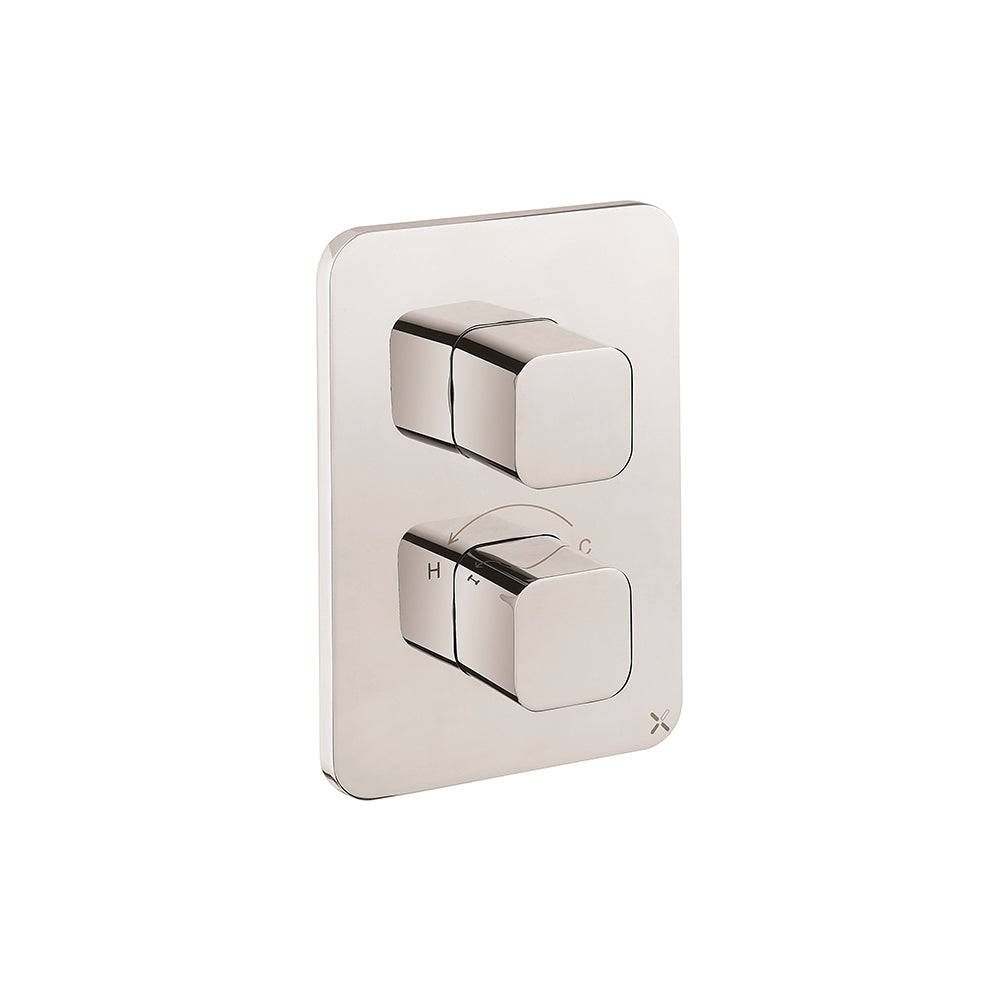 Crossbox Glide II 2 Outlet Trim & Levers