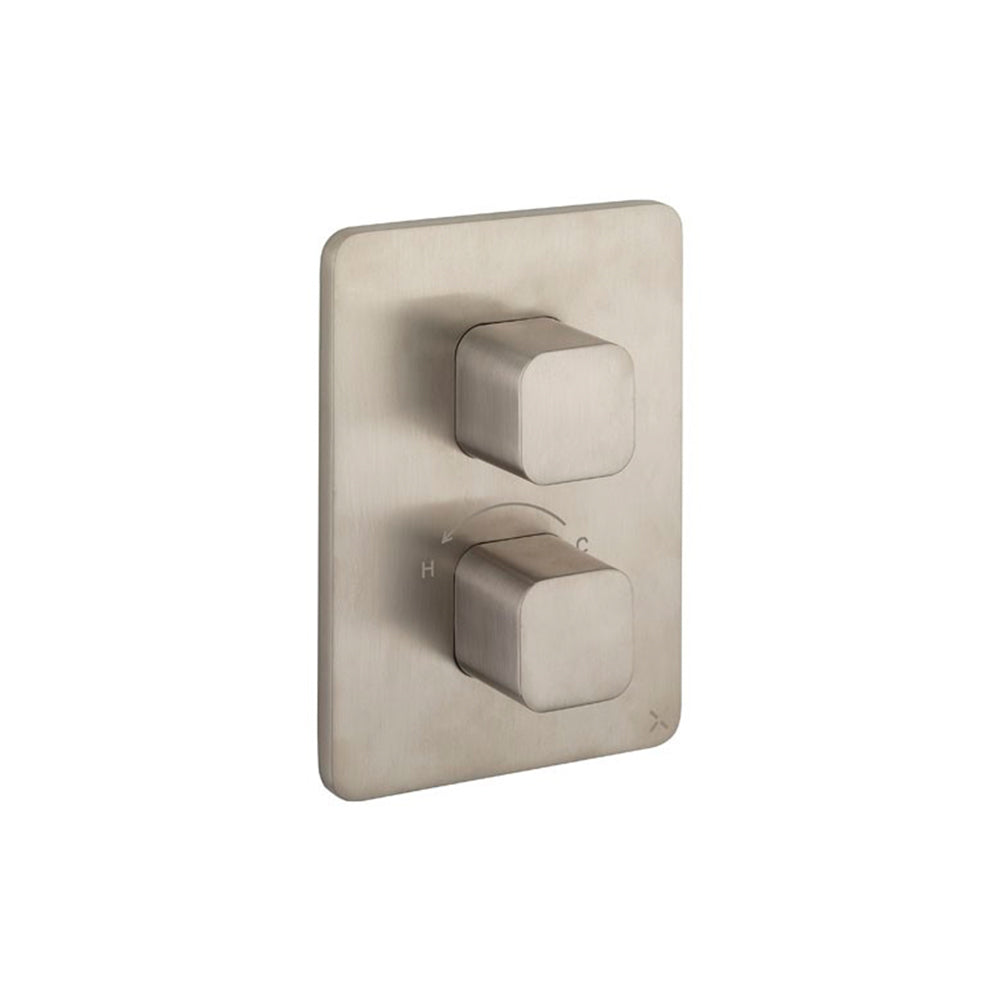 Crossbox Glide II 2 Outlet Trim & Levers