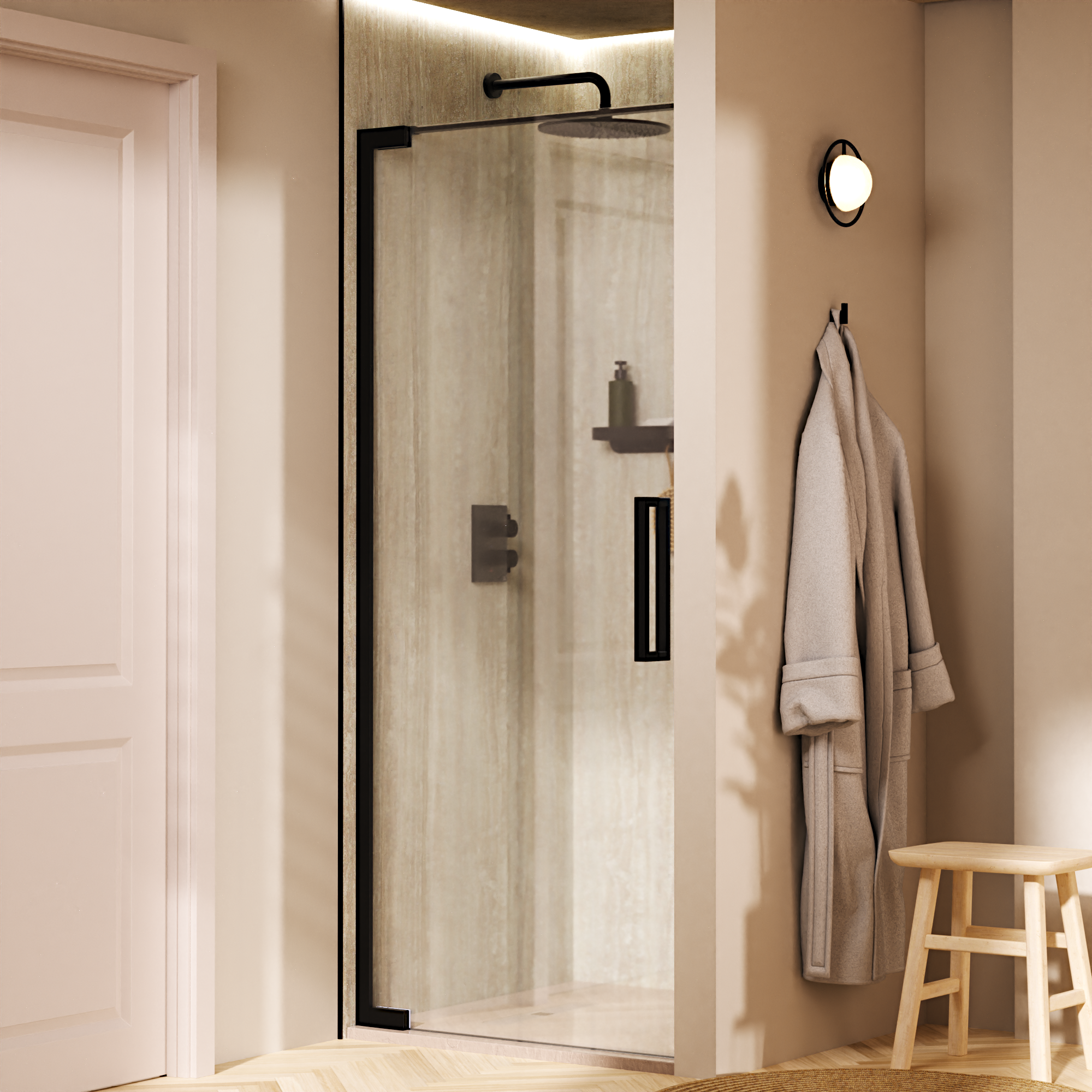 Asura 8mm Hinged Door