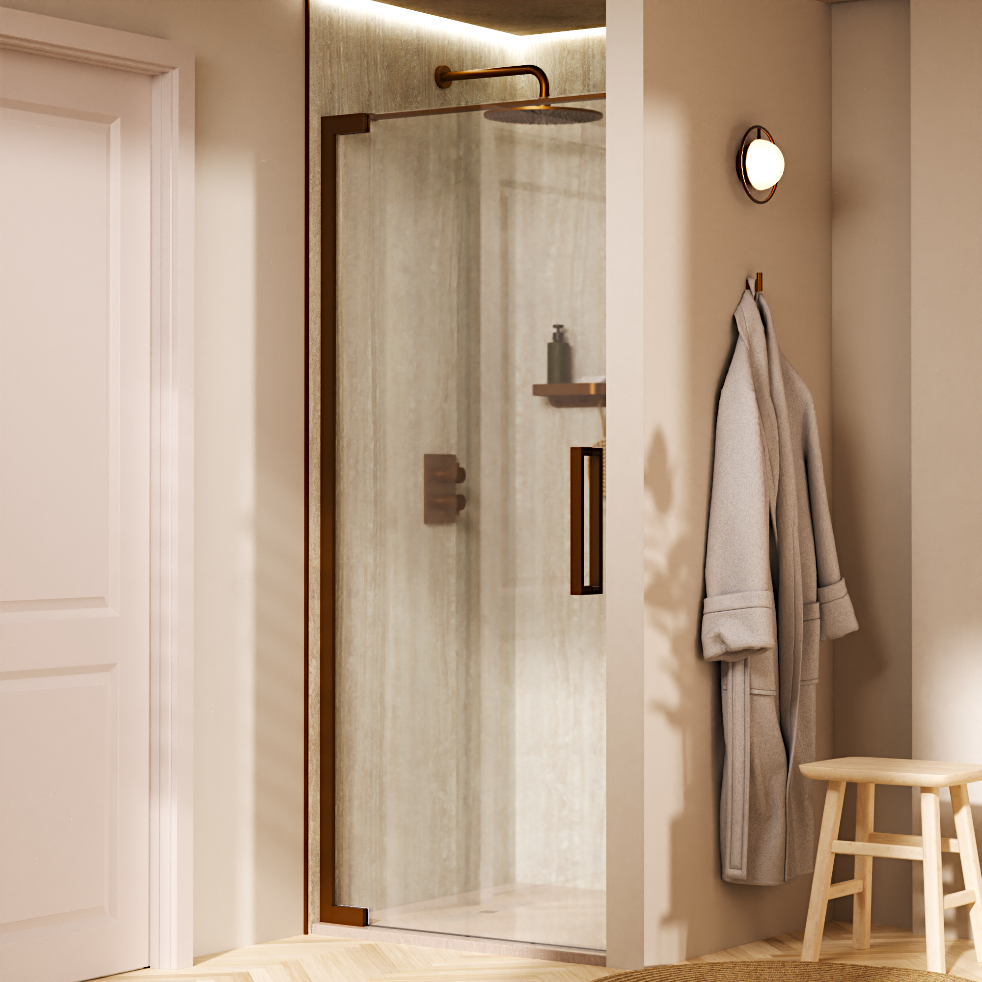 Asura 8mm Hinged Door