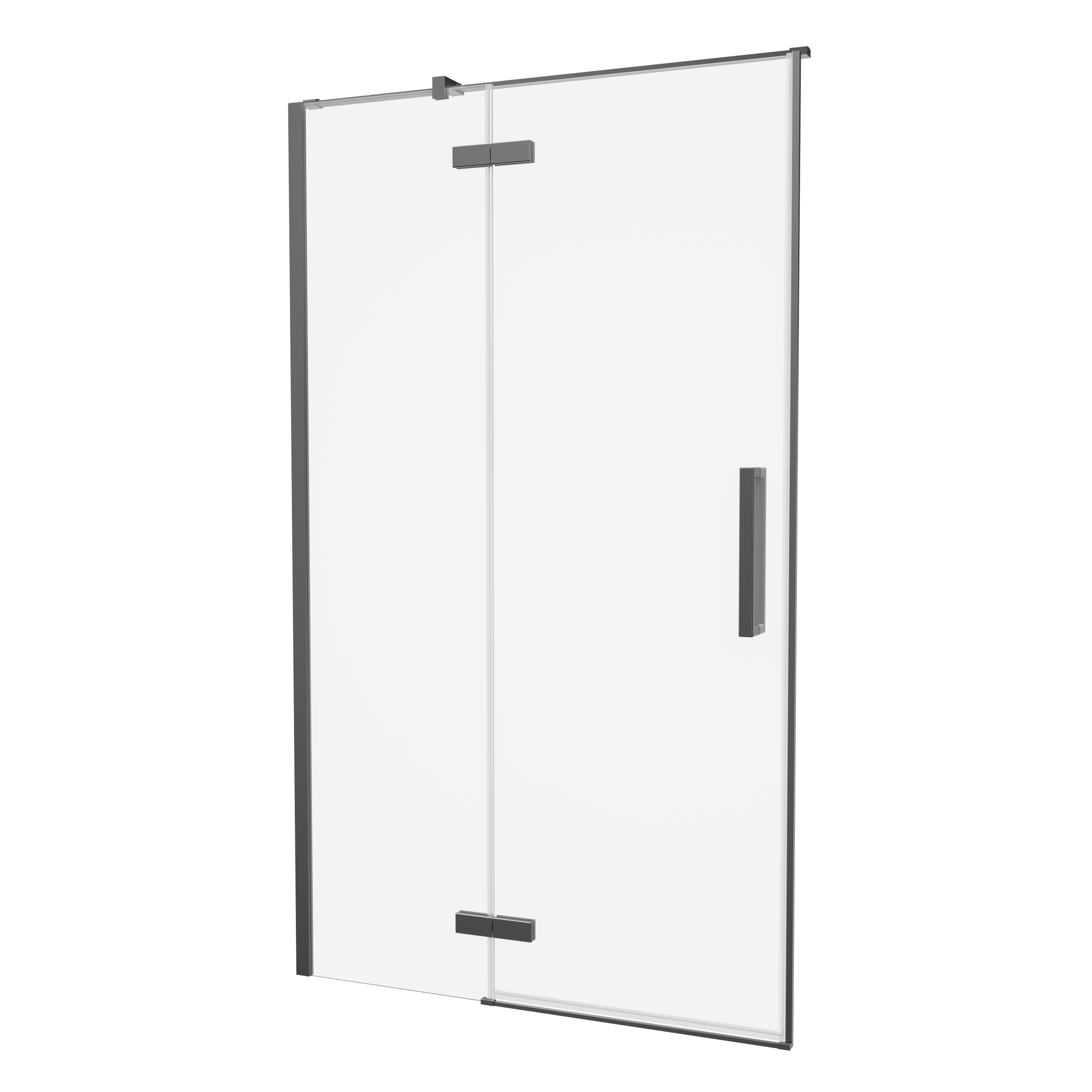 Asura Hinged Door with Inline Fixed Panel