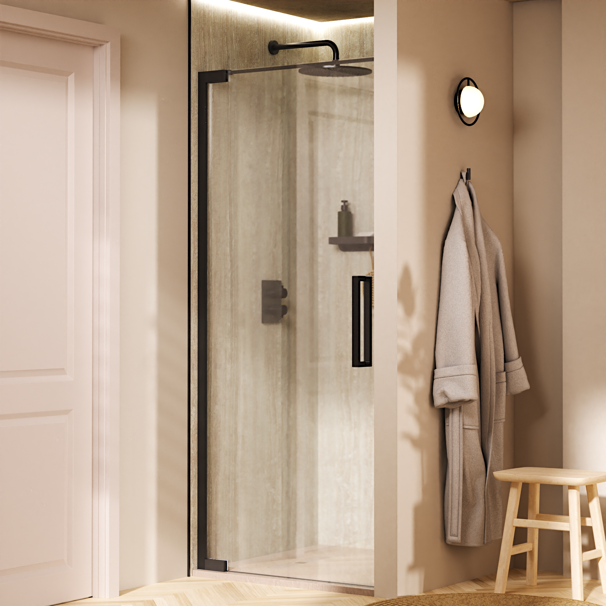 Asura 8mm Hinged Door