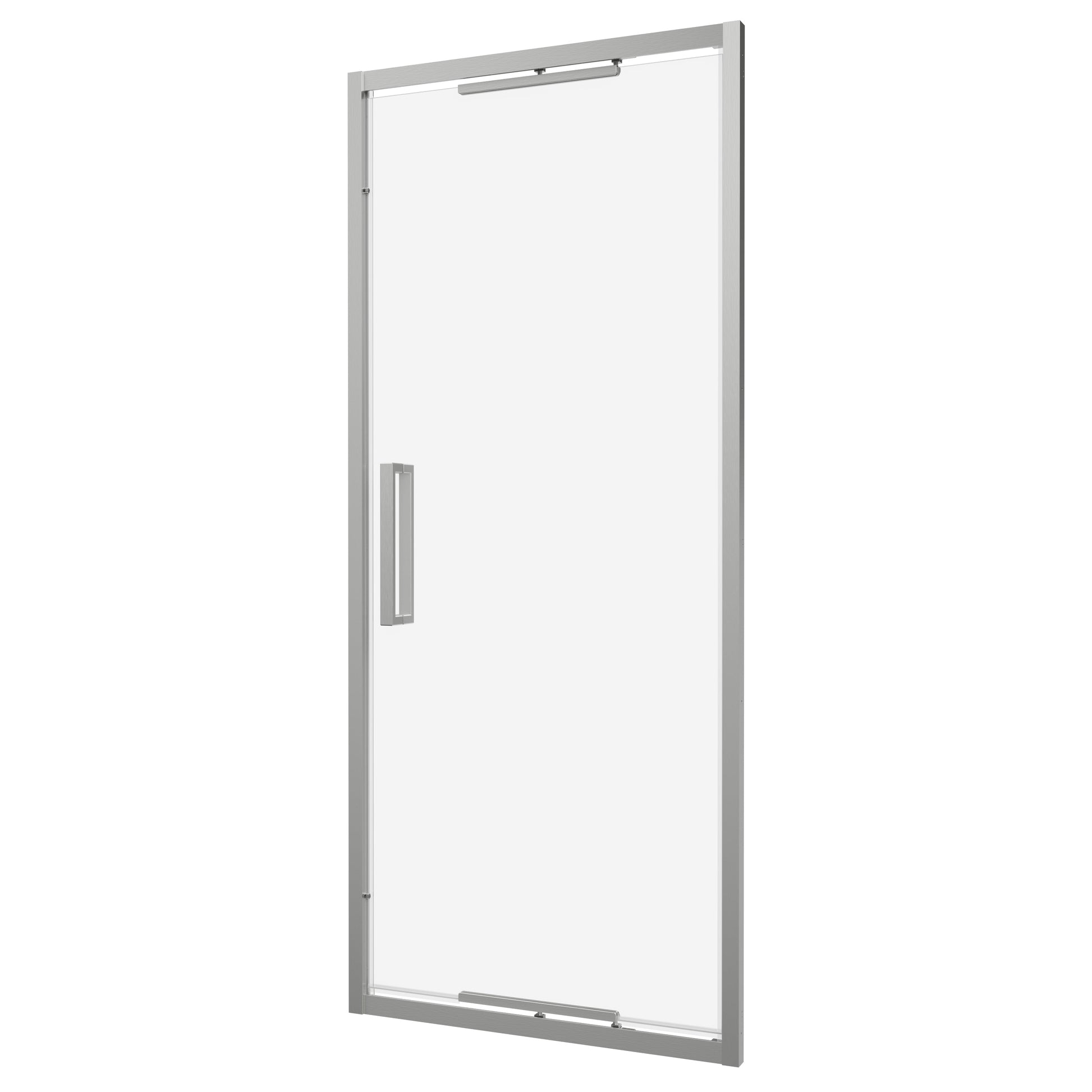 Crosswater Asura 8 Infold Door 1000 with 900 Side Panel Brushed