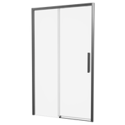 Crosswater Asura 8 Single Sliding Door 1300 with 800 Side Panel