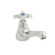 Astra Basin Pillar Tap CD Valve Cold Only 1/2" with Cross Handle Chrome