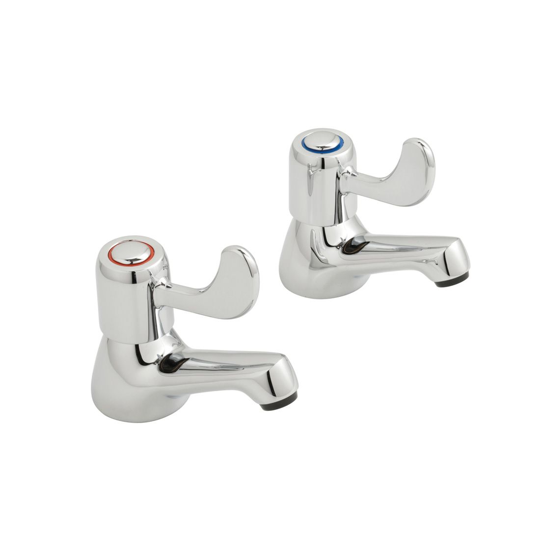 Astra Basin Pillar Taps 1/2" with Lever Handle