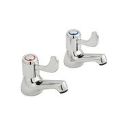 Astra Basin Pillar Taps 1/2" with Lever Handle