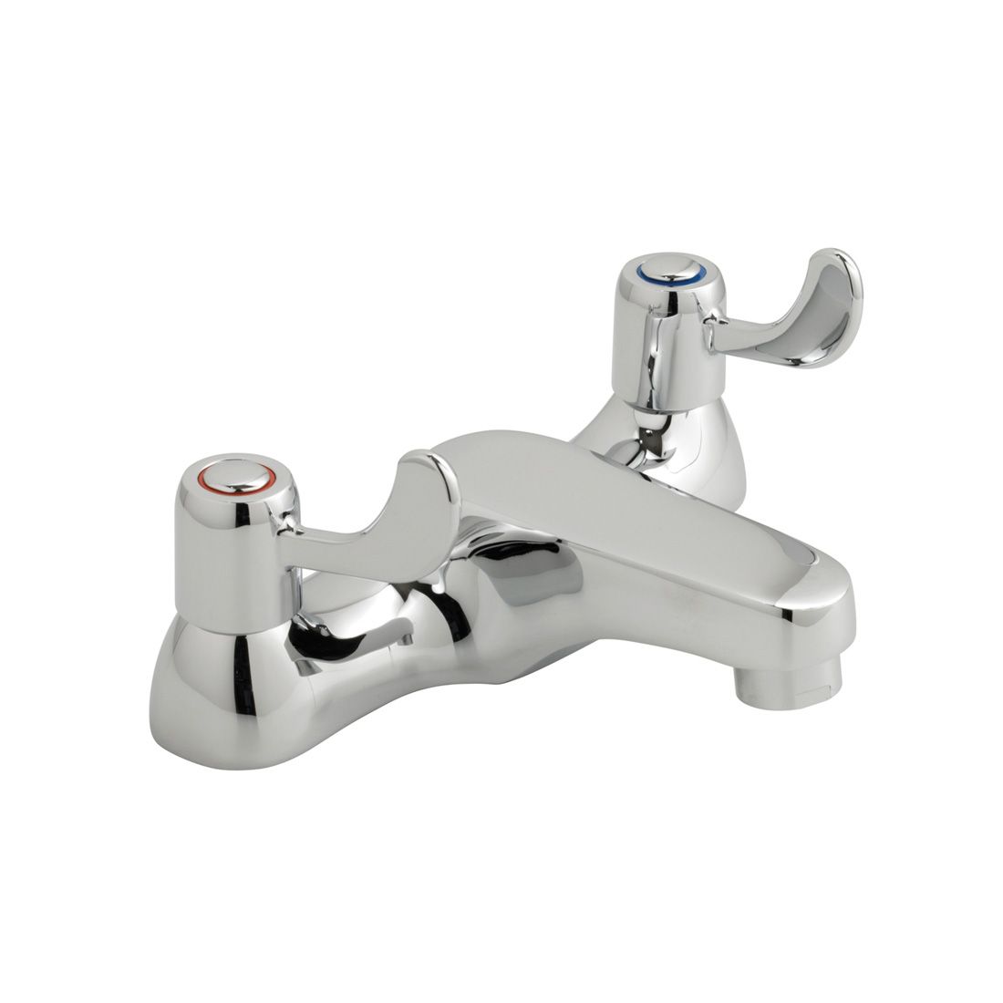 Astra Deck Mounted 2 Hole Bath Filler with Lever Handle