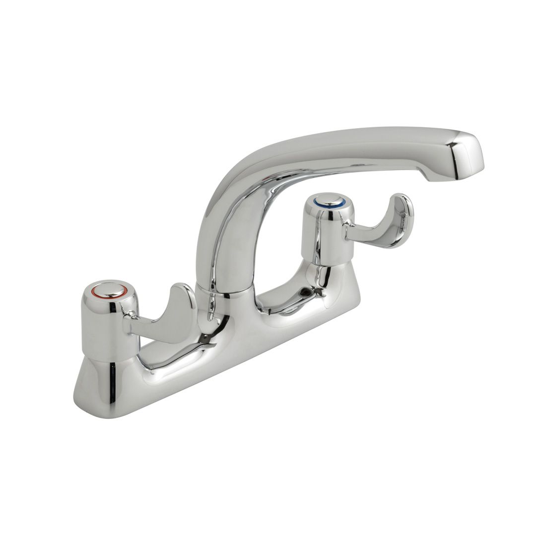 Astra Mounted Mono Kitchen Mixer with Lever Handle