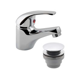 Matrix Mono Basin Mixer + Universal Basin Waste Chrome