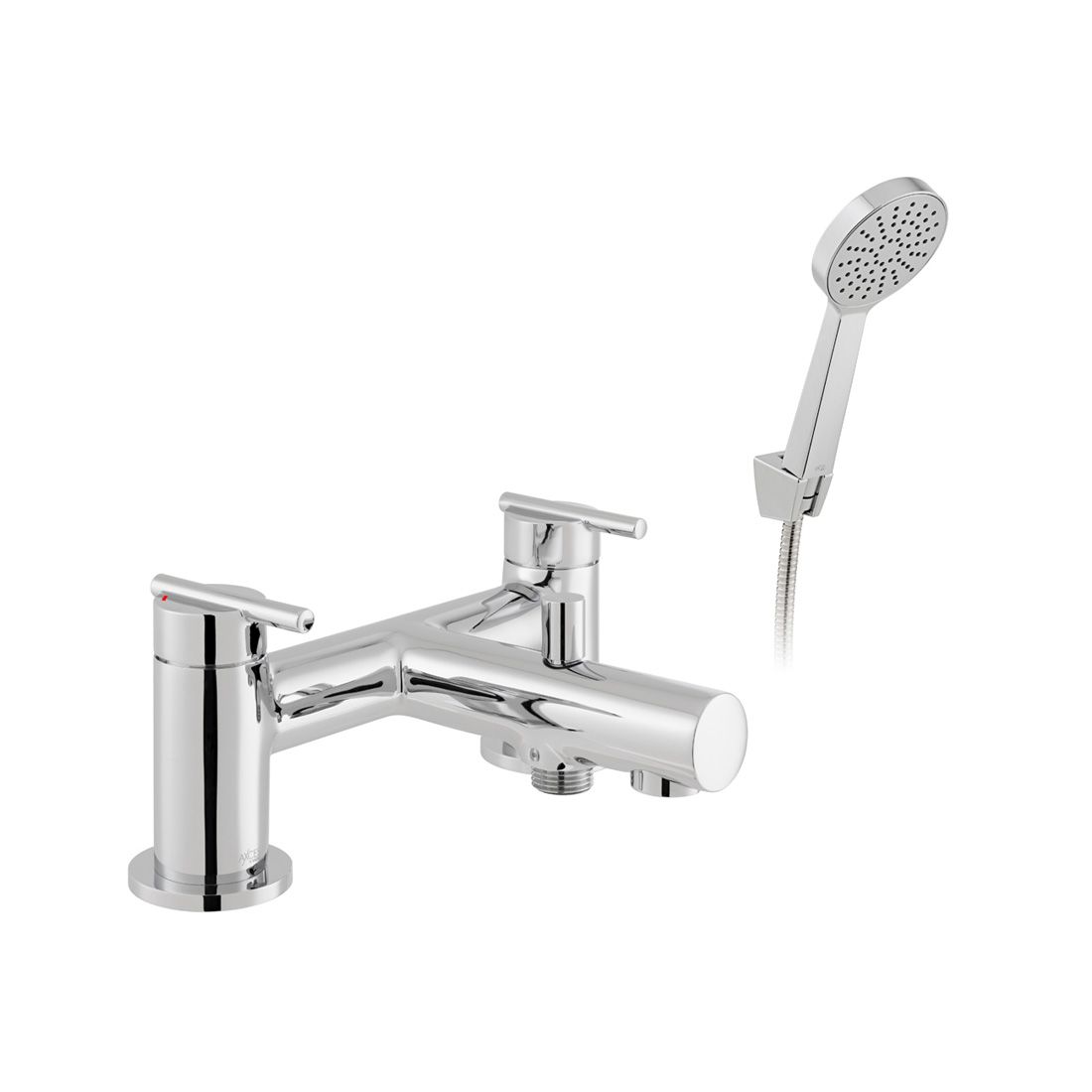 Nuri Deck Mounted Bath Shower Mixer + Shower Kit