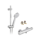 Sirkel Single Function Thermostatic Shower Package