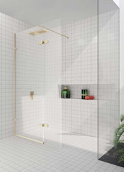Majestic Archangel Wetroom Panel with Hinged Return