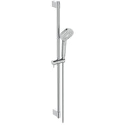 Idealrain Evo Round 110mm handspray & 900mm rail with 1750mm IdealFlex hose