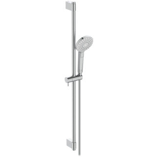 Idealrain Evo Round 110mm handspray & 900mm rail with 1750mm IdealFlex hose