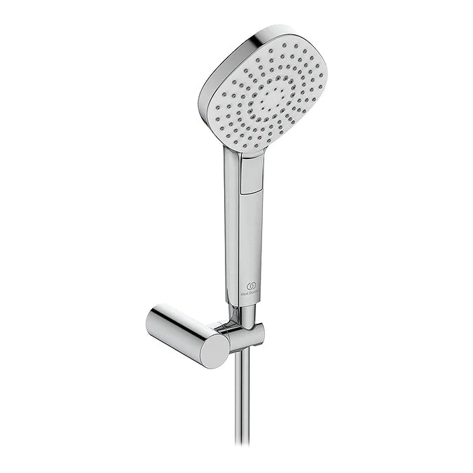 Idealrain Evo Diamond 110mm handspray & 900mm rail with 1750mm IdealFlex hose
