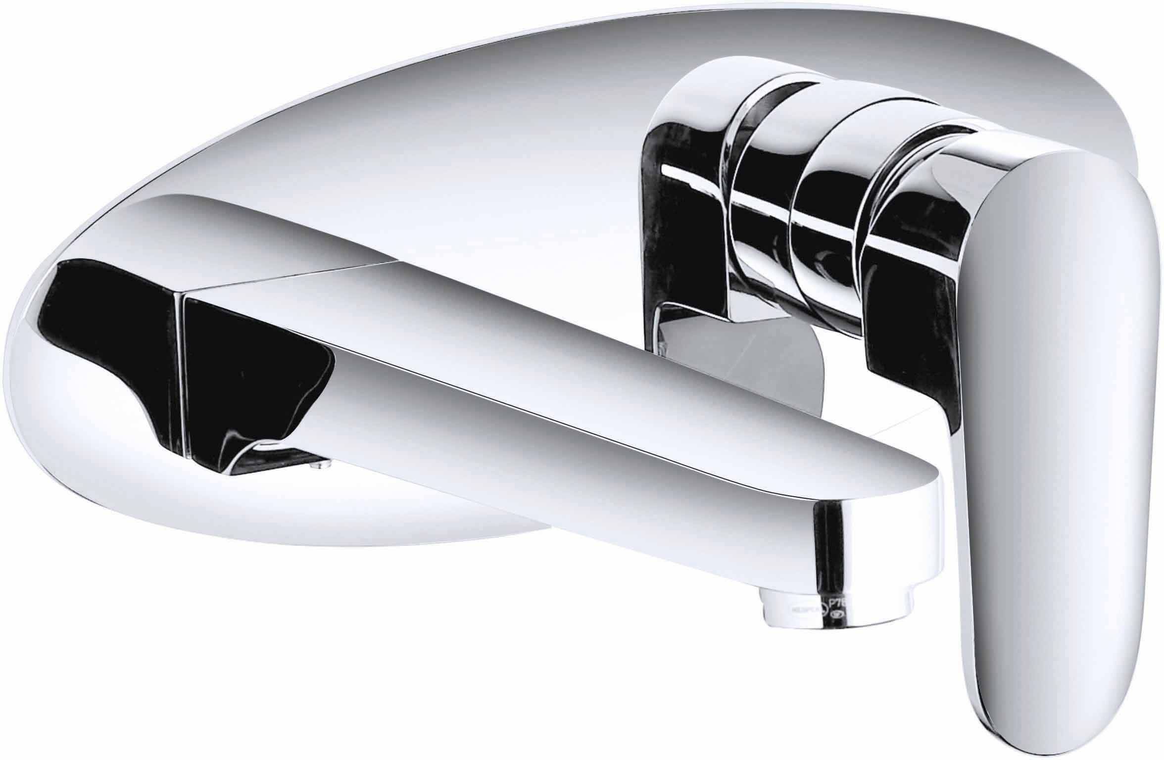 BASE SINGLE LEVER WALL MOUNTED BASIN MIXER