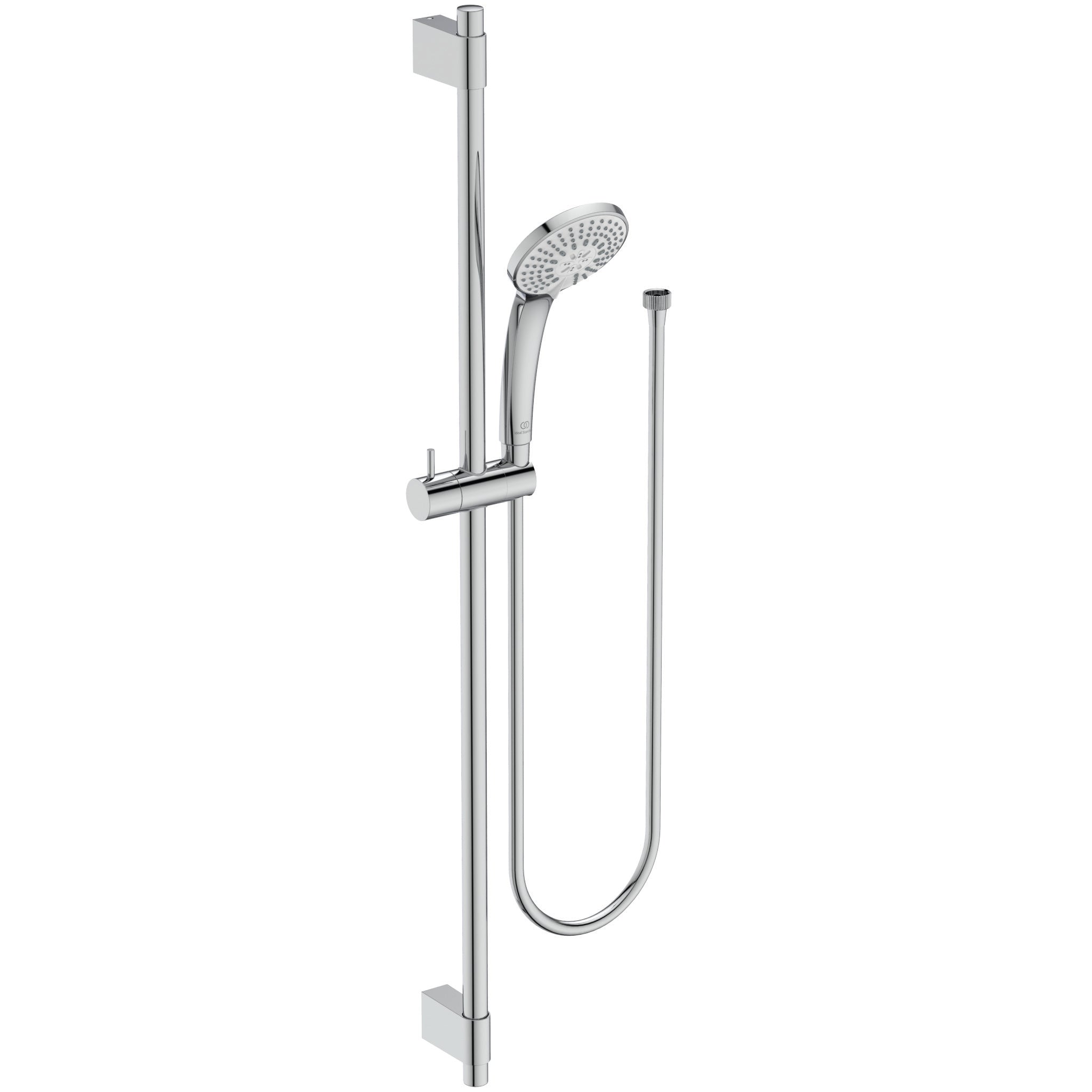 Idealrain Pro M3 shower kit with rail and 1.75m smooth hose