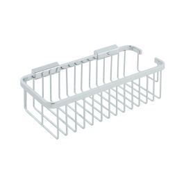 Basket Large Rectangular Wall Mounted Chrome