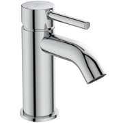 Ceraline single lever basin mixer with clicker waste
